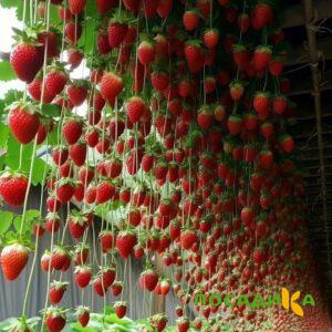 Клубника ампельная Анастасия купить по цене от 370р. в интернет-магазине «Посадика» с доставкой почтой в в Анжеро-Судженске и по всей России – [изображение №1].