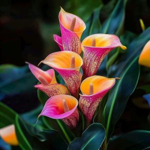 Калла Оникс купить по цене от 450р. в интернет-магазине «Посадика» с доставкой почтой в в Анжеро-Судженске и по всей России – [изображение №1].